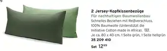 Tchibo 2 jersey-kopfkissenbezüge Angebot