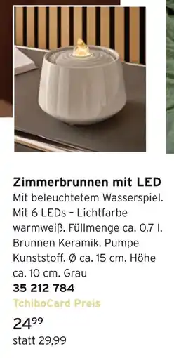Tchibo Tchibo zimmerbrunnen mit led Angebot