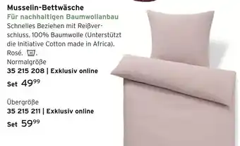 Tchibo Musselin-bettwäsche Angebot