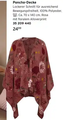 Tchibo Poncho-decke Angebot