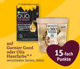 tegut Garnier good oder olia haarfarbe Angebot