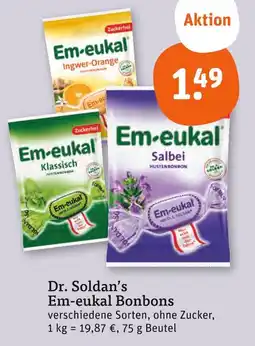 tegut Dr. soldan's em-eukal ingwer-orange Angebot