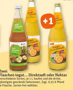 tegut Tegut... apfel-direktsaft Angebot