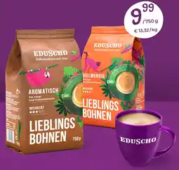 Tchibo Eduscho aromatisch lieblings bohnen Angebot