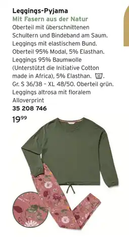Tchibo Leggings-pyjama Angebot