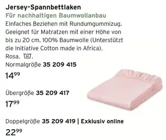 Tchibo Jersey-spannbettlaken Angebot
