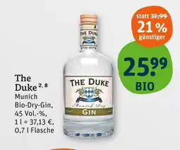 tegut The duke munich bio-dry-gin Angebot