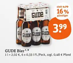 tegut Gude bier Angebot