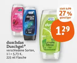 tegut Duschdas duschgel Angebot