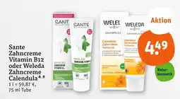 tegut Sante zahncreme vitamin b12 Angebot