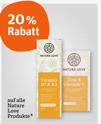 tegut Nature love 20% rabatt Angebot