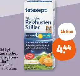 tegut Tetesept pflanzlicher reizhusten stiller Angebot