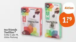 tegut Tea friends teefilter größe s Angebot