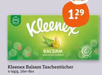 tegut Kleenex balsam taschentücher Angebot