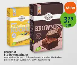 tegut Bauckhof brownies Angebot