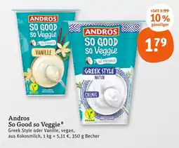 tegut Andros so good so veggie vanille Angebot