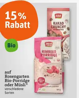 tegut Rosengarten 15% rabatt Angebot