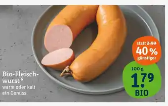 tegut Bio-fleischwurst Angebot