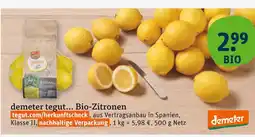 tegut Demeter tegut... bio-zitronen Angebot