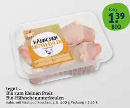 tegut Tegut... bio-hähnchenunterkeulen Angebot