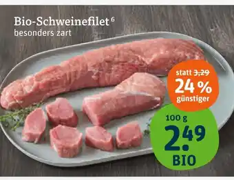 tegut Bio-schweinefilet Angebot
