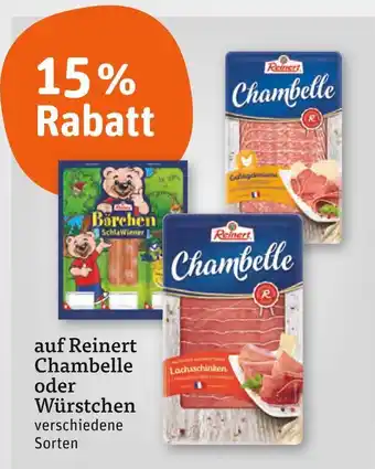 tegut Reinert 15% rabatt Angebot