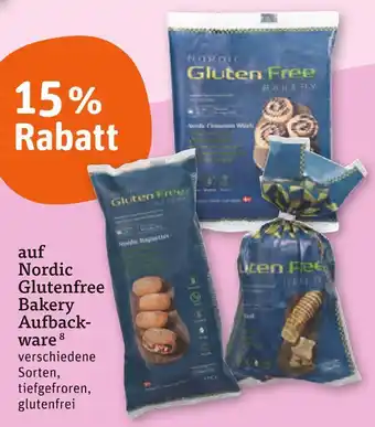 tegut Nordic gluten free bakery 15 % rabatt Angebot