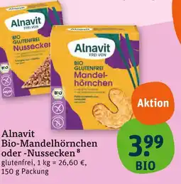 tegut Alnavit bio-mandelhörnchen Angebot