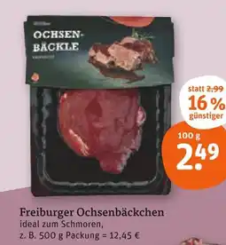 tegut Freiburger ochsenbäckchen Angebot