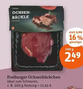 tegut Freiburger ochsenbäckchen Angebot