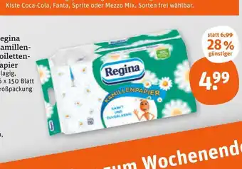 tegut Regina kamillen-toilettenpapier Angebot