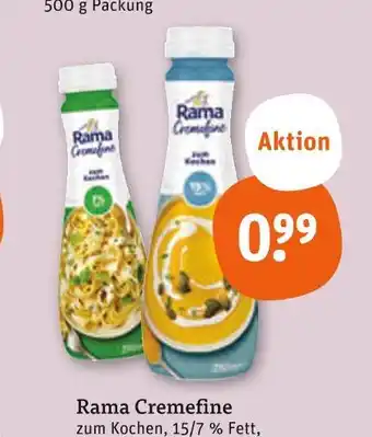 tegut Rama cremfine zum kochen 15% fett Angebot