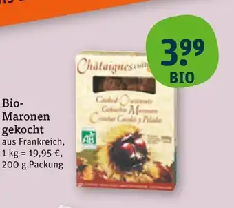 tegut Bio-maronen gekocht Angebot