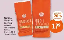 tegut Tegut... feinstes bandnudeln breit Angebot