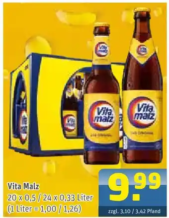 Getränke Arena Vita malz vita malz Angebot
