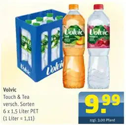 Getränke Arena Volvic touch & tea Angebot