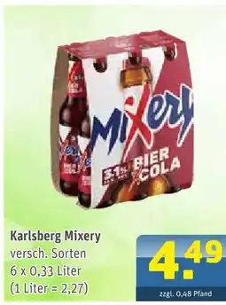 Getränke Arena Karlsberg mixery Angebot