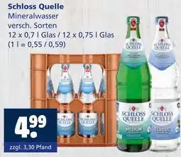 Getränkewelt Schloss quelle mineralwasser Angebot