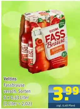 Getränke Arena Veltins fassbrause Angebot