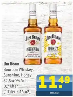 Getränke Arena Jim beam bourbon whiskey Angebot