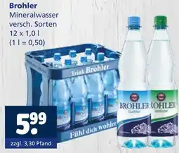 Getränkewelt Brohler mineralwasser Angebot