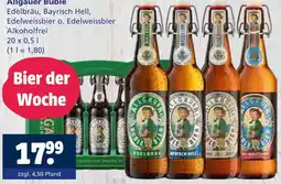 Getränkewelt Allgäuer büble Angebot