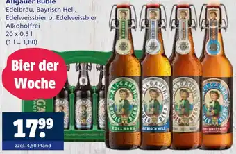 Getränkewelt Allgäuer büble Angebot