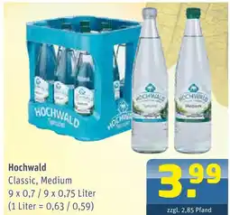 Getränke Arena Hochwald classic Angebot