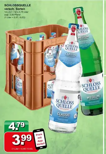 Getränkeparadies Gefromm Schloss quelle classic Angebot