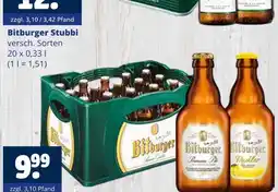 Getränkewelt Bitburger stubbi Angebot
