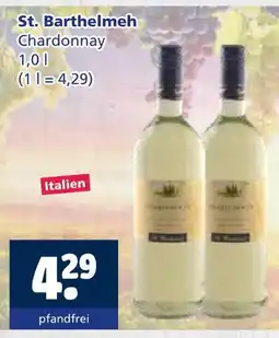 Getränkewelt St. barthelmeh chardonnay Angebot