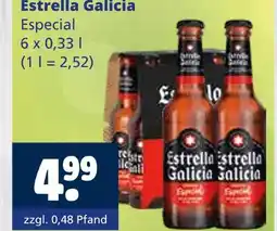 Getränkewelt Estrella galicia especial Angebot