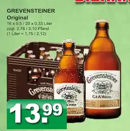 Getränkeparadies Gefromm Grevensteiner original Angebot