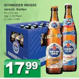 Getränkeparadies Gefromm Schneider weisse schneider weisse Angebot